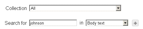 Simple Search Page Simple Search Page